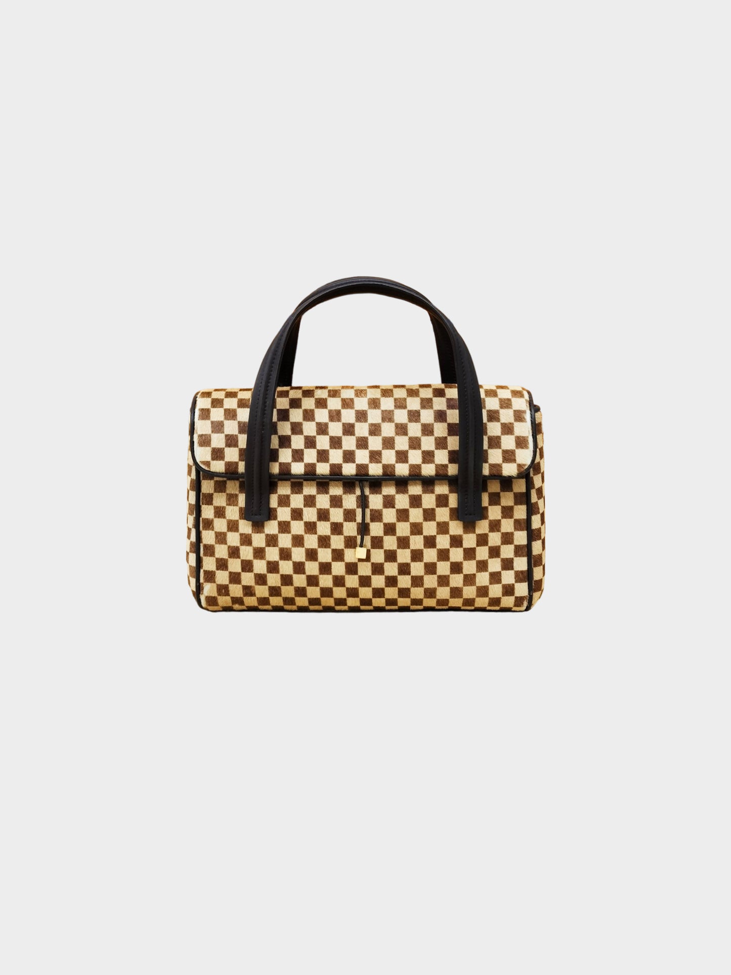Louis Vuitton 2009 Damier Sauvage Lionne Pony Hair Handbag