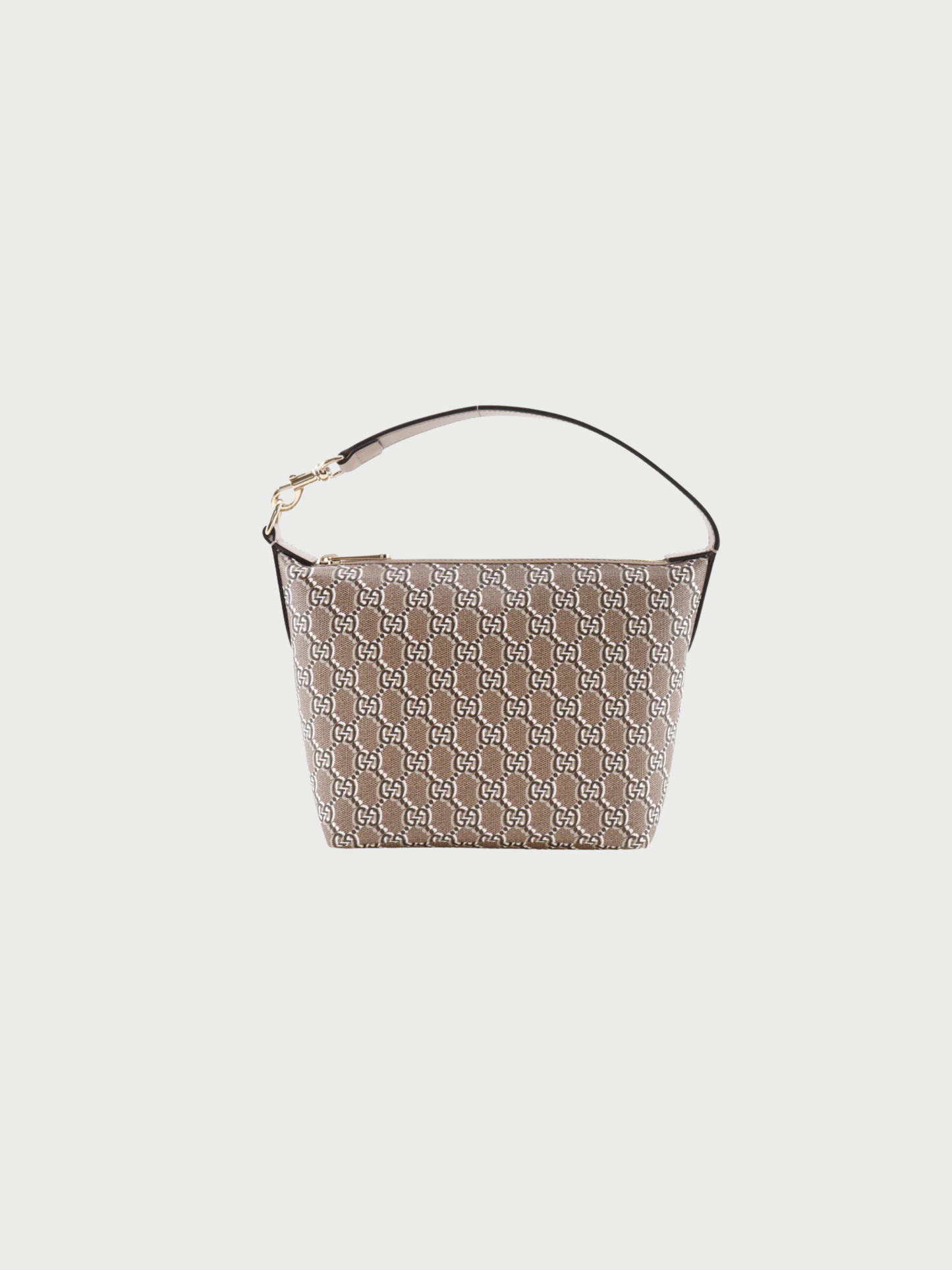 Gucci 2010s Brown Leather Soho Interlocking G Tote Bag