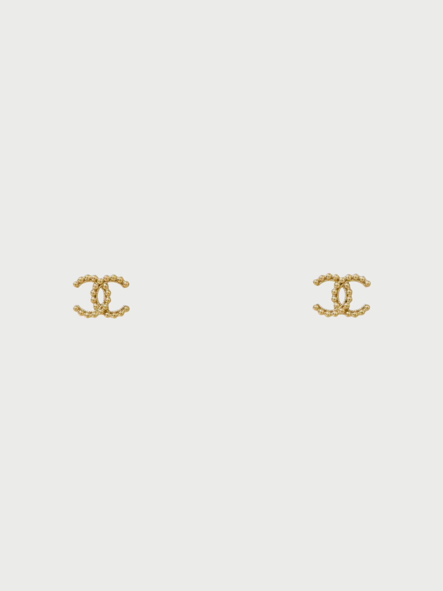 Chanel 2022 Gold Plated Metal COCO Earrings