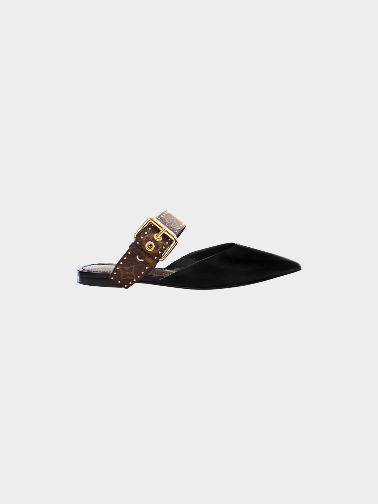 Louis Vuitton 2020 Monogram Studded Sofia Flat Mules