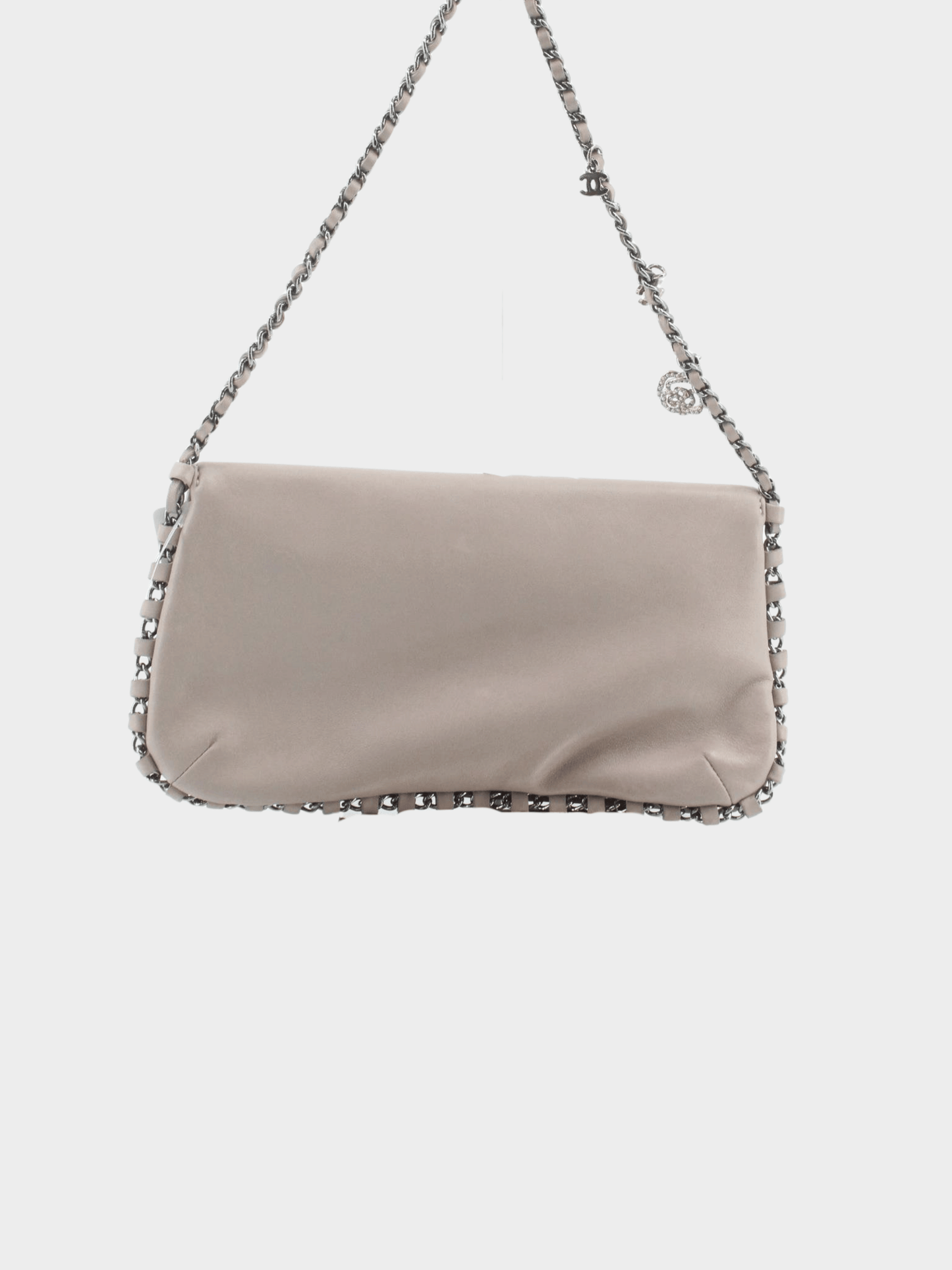 Chanel 2000s Baby Pink Icon Shoulder Bag