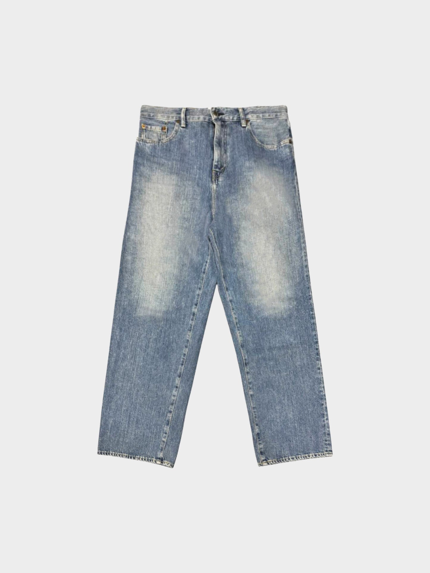Junya Watanabe x Levi's FW 2022 Faded Denim Wide Leg Pants