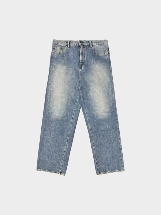 Junya Watanabe x Levi's FW 2022 Faded Denim Wide Leg Pants