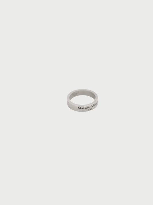 Maison Margiela 2000s Silver 925 Logo Ring