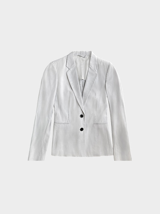 Maison Martin Margiela SS 2004 Grey Two-button-Closure Jacket