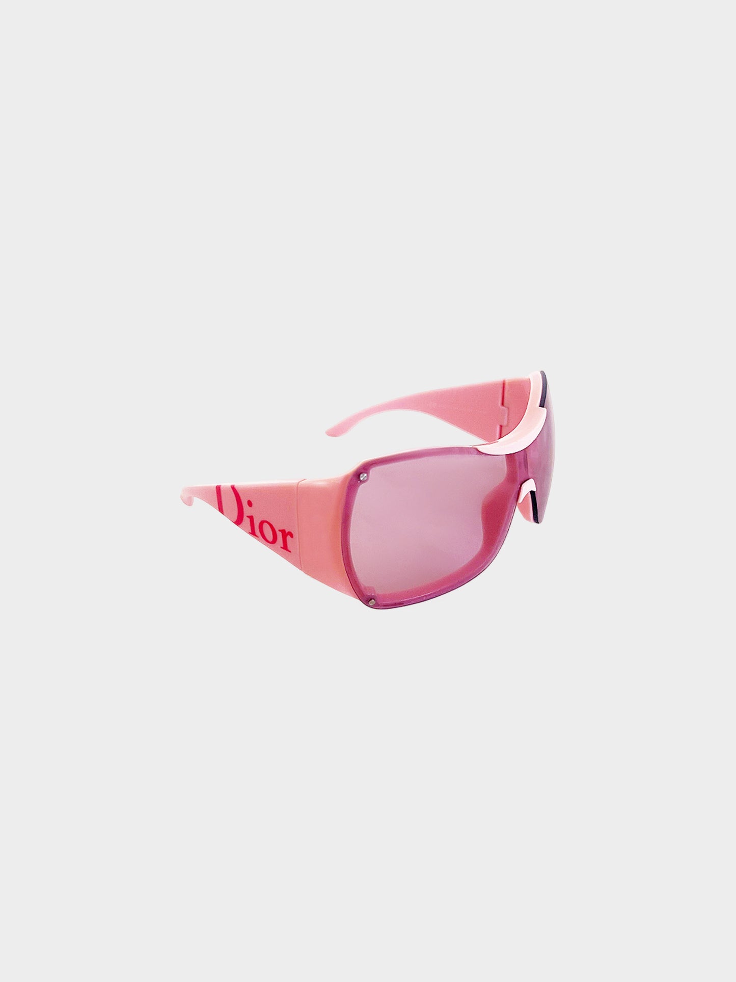 Christian Dior 2000s Light Pink Overshine Sunglasses
