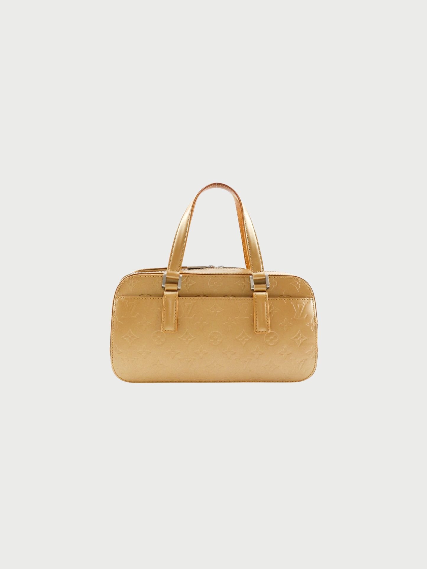 Louis Vuitton 2003 Ambre Gold Monogram Mat Shelton Handbag