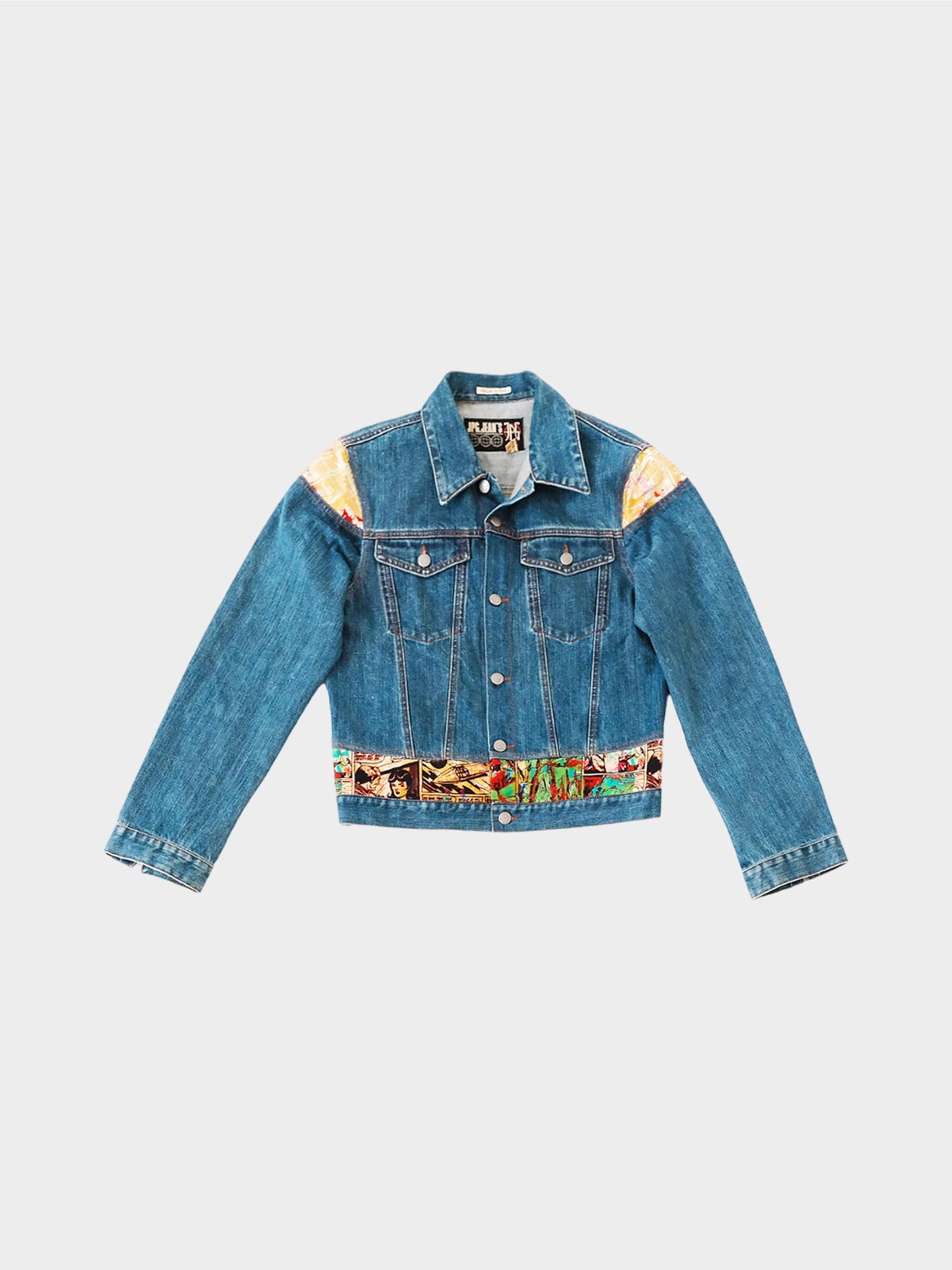 Jean Paul Gaultier Fall 1995 Comic Denim Jacket