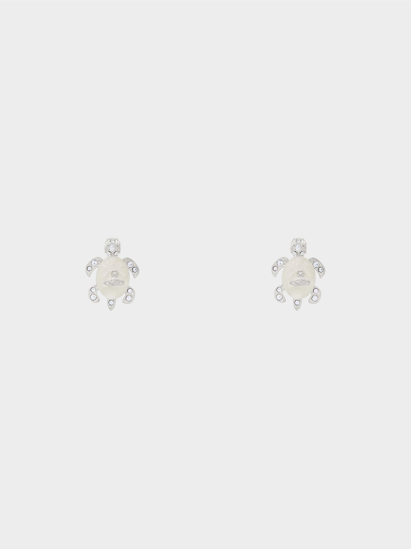 Vivienne Westwood 2020s Silver Turtle Earrings