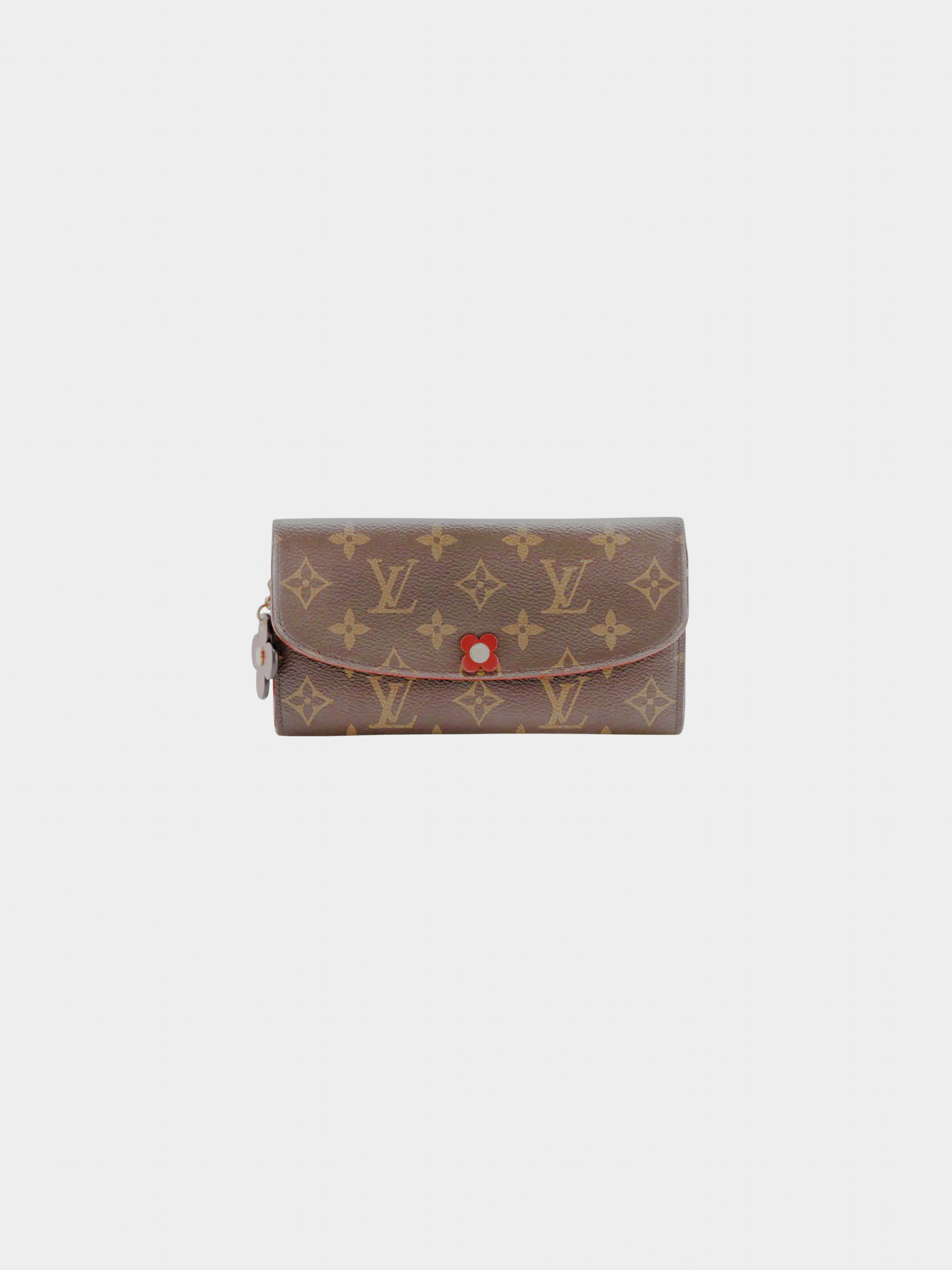 Louis Vuitton 2018 Brown Monogram Canvas Portefeuille Emily Wallet