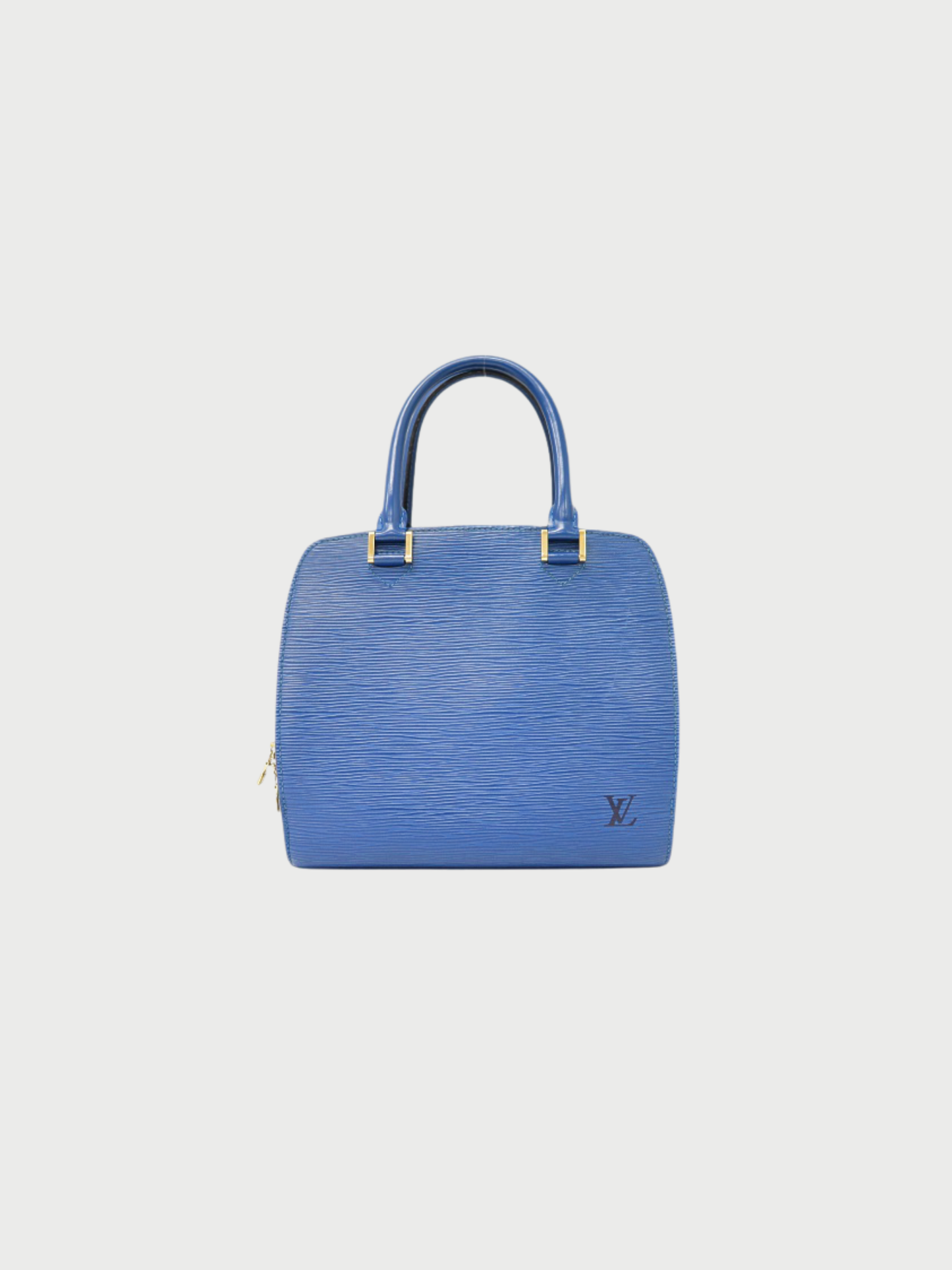 Louis Vuitton 1990s Toledo Blue Epi Leather Pont Neuf Bag