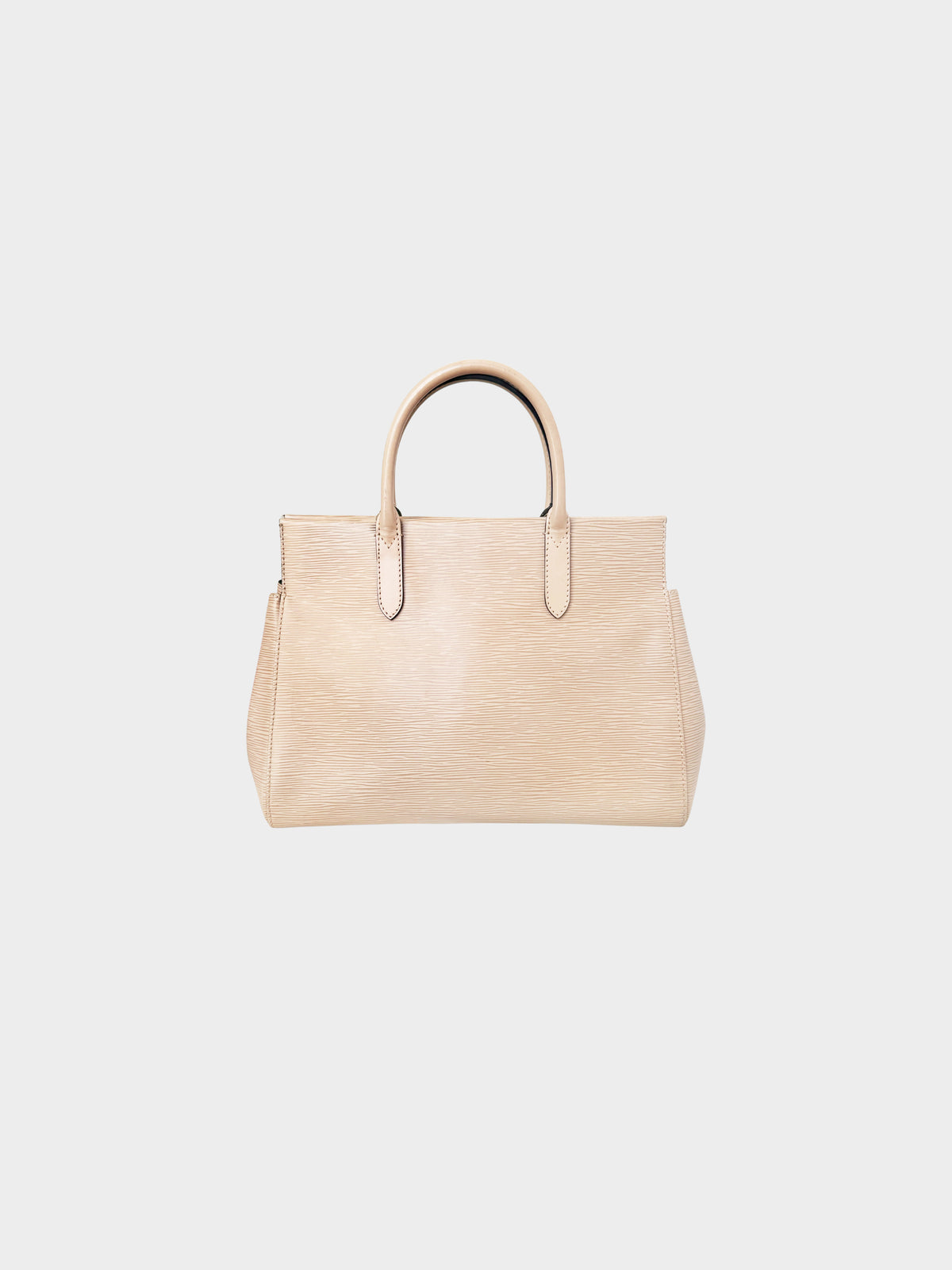 Louis Vuitton 2010s Beige Epi Marly MM 2-way Handbag