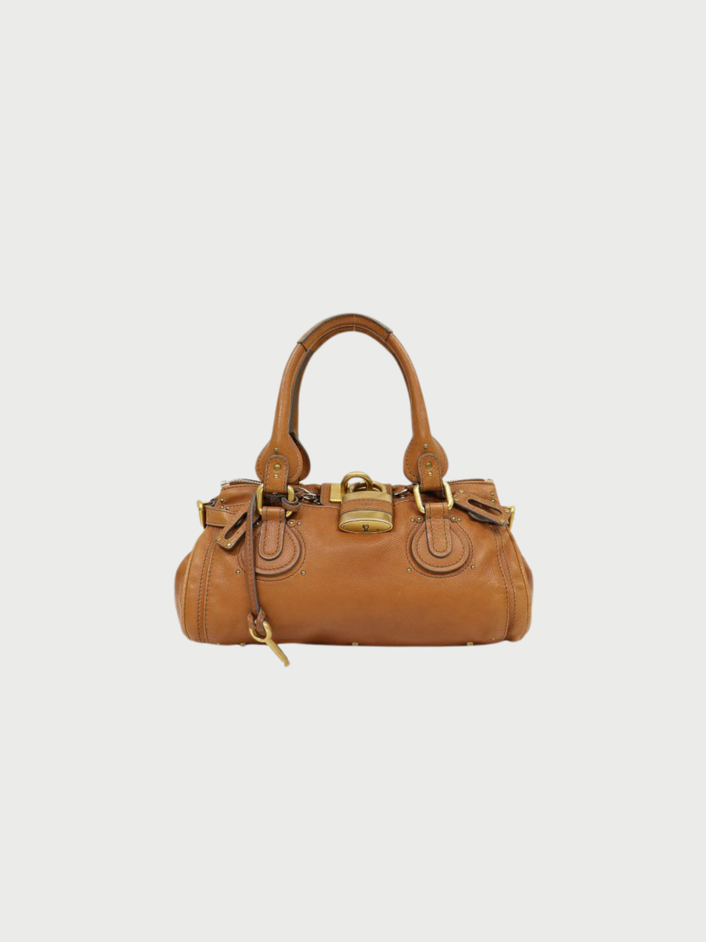 Chloé 2000s Brown Leather Paddington Bag