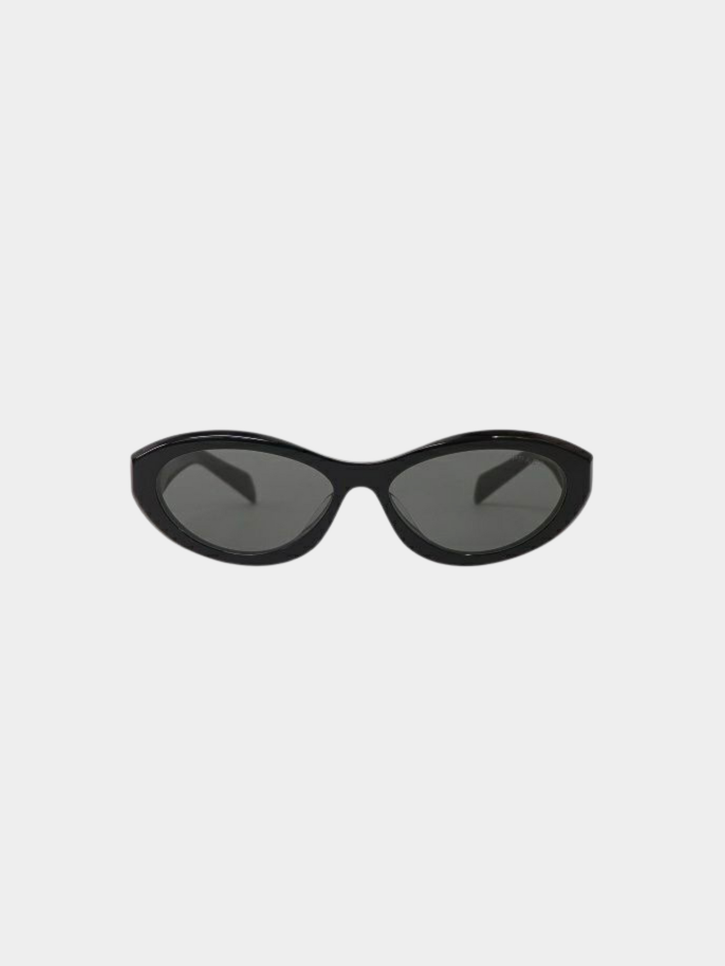 Prada 2010s Black Symbol Sunglasses