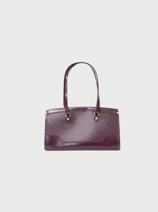 Louis Vuitton 2008 Cassis Epi Leather Madeleine PM Bag