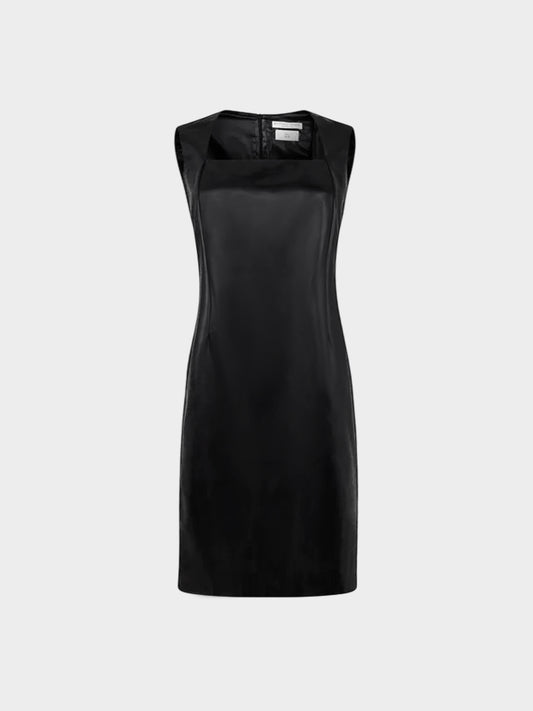 Bottega Veneta Fall 2019 Black Nylon Satin Dress