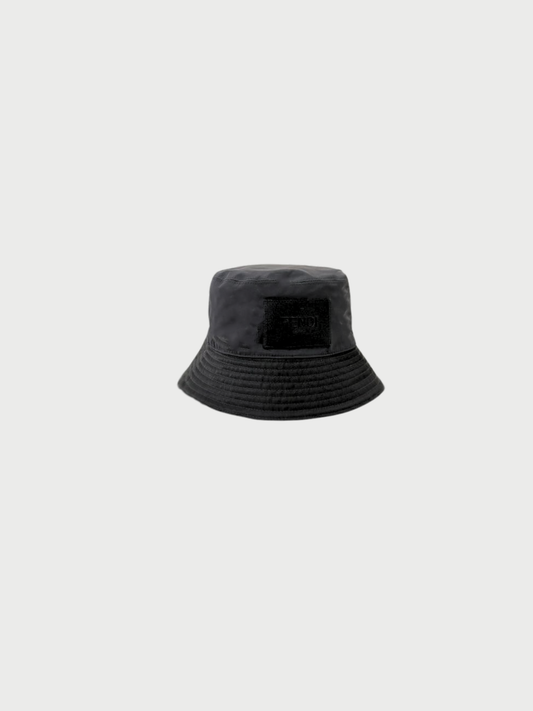 Fendi 2020s Black Nylon Bucket Hat