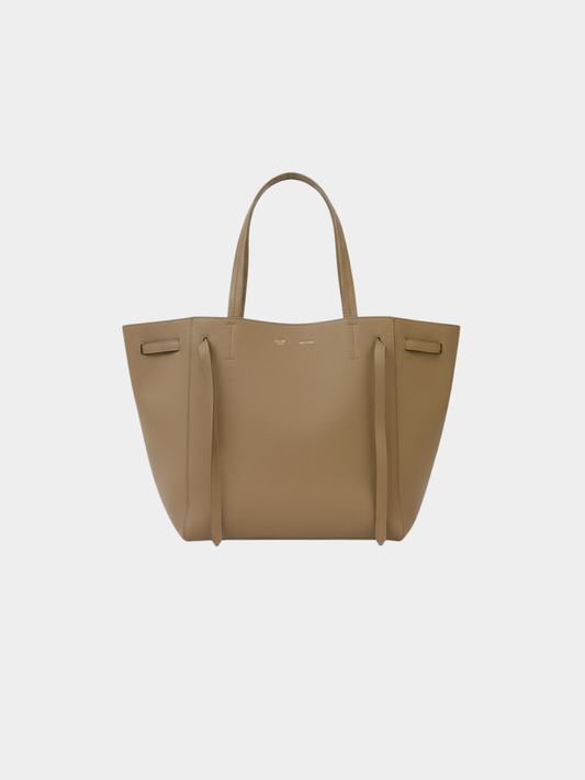 Celine 2010s Graige Leather Cabas Phantom Tote Bag