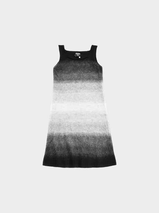 Jean Paul Gaultier 2000s Monochrome Mohair Dress
