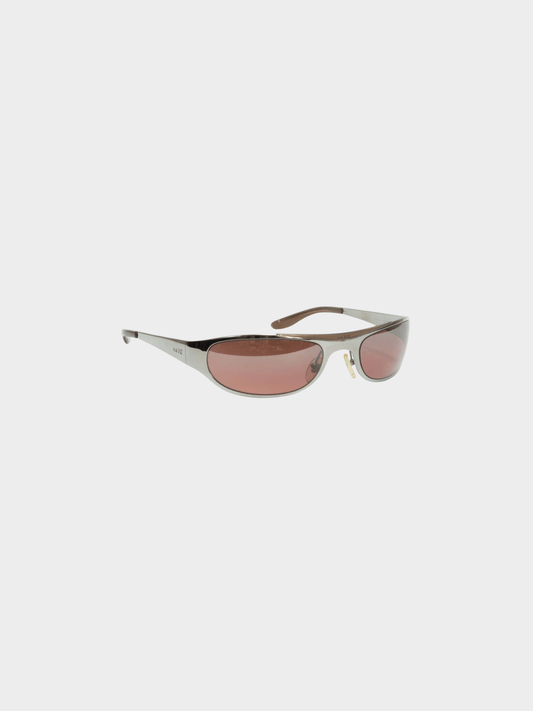Christian Dior 2000s Silver Safety Sunglasses