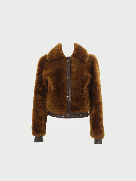 Maison Martin Margiela 2005 Brown Leather Jacket