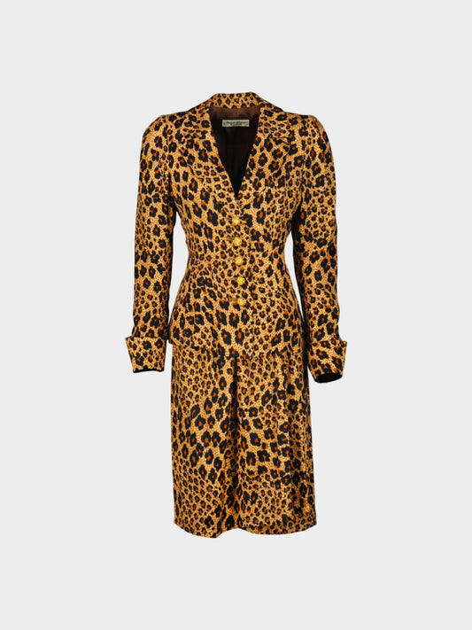 Yves Saint Laurent 1986 Vintage Leopard Set