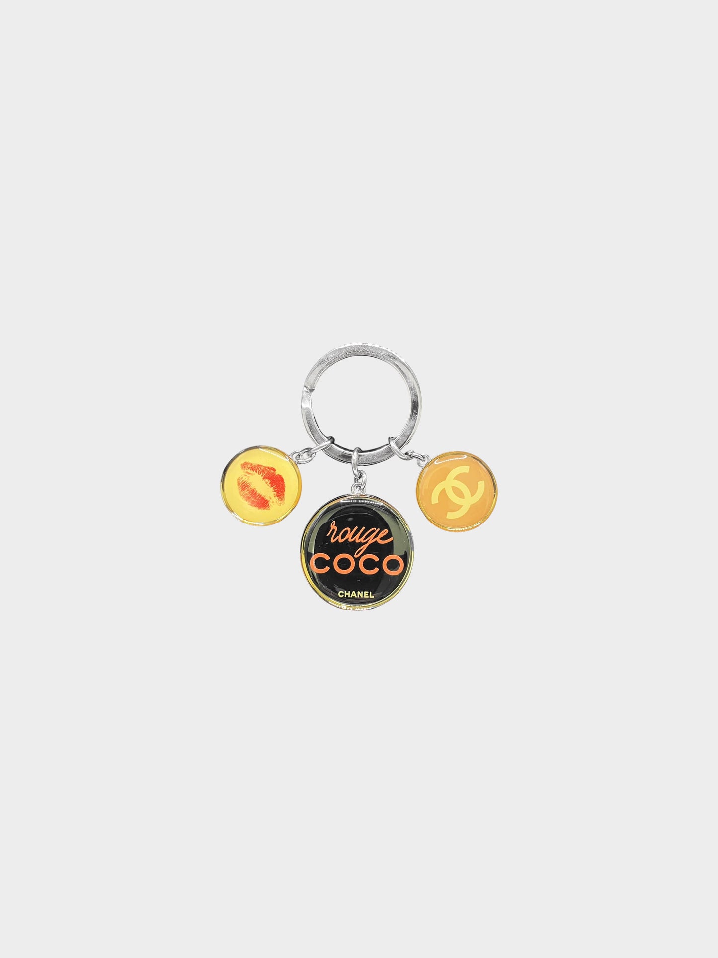 Chanel 2010s Rouge COCO Cosmetic Novelty Charms Keychain