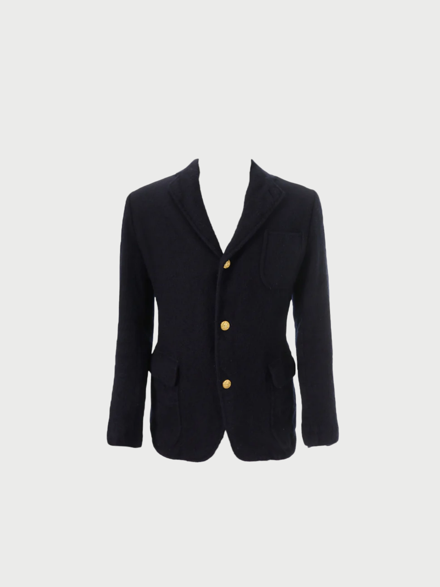 Comme des Garçons by Junya Watanabe SS 2011 "eYe" Fall Winter Navy Wool Jacket