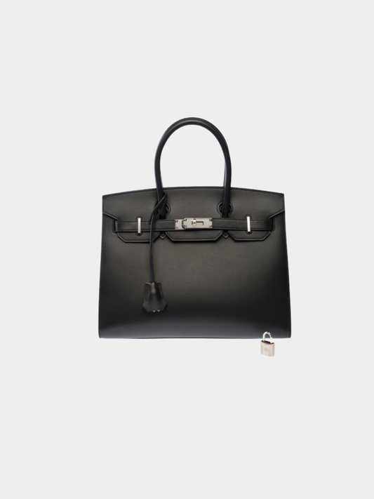 Hermes 2020 Black Madame Leather Birkin 30 Bag