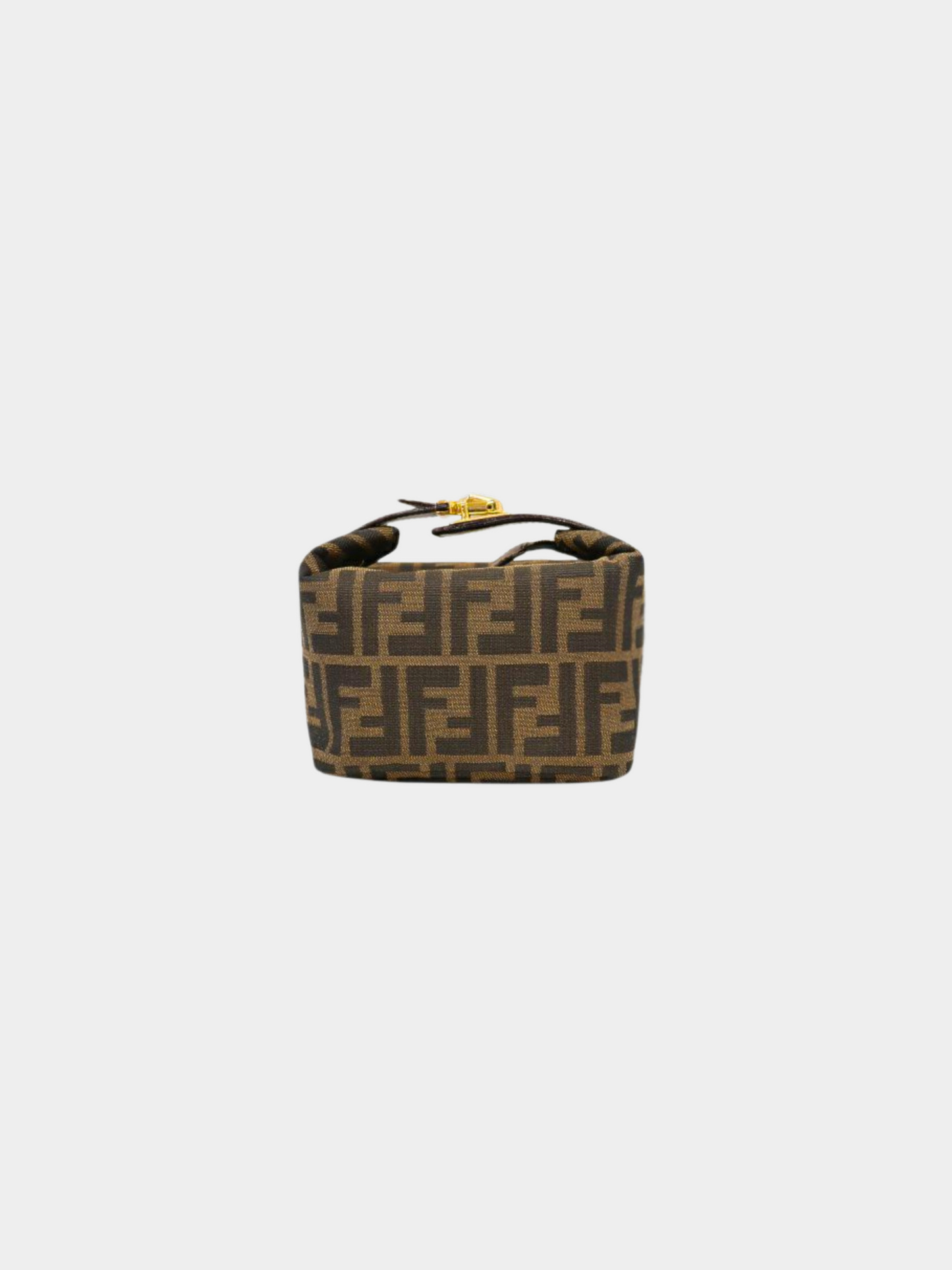 Fendi 2000s Brown Zucca Mini Handbag