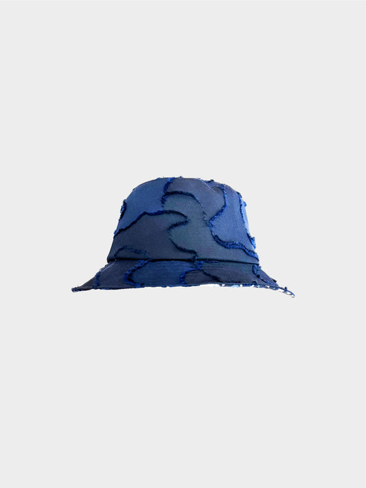 Christian Dior Cruise 2020 Navy Camouflage Bucket Hat