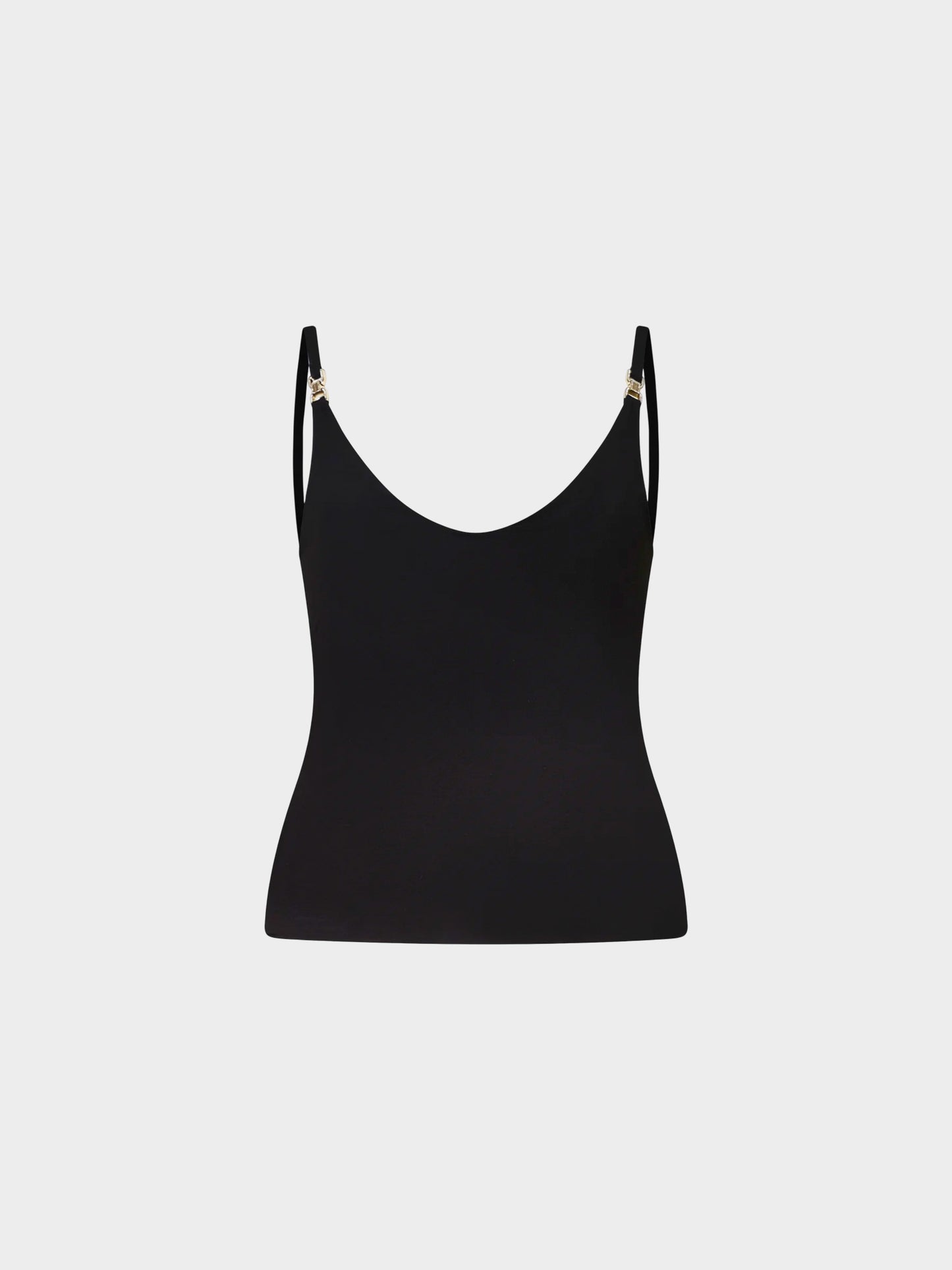 Versace 2000s Black Tank Top