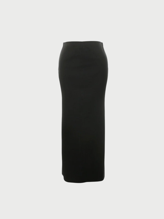 Maison Martin Margiela SS 1998 Black Cotton Maxi Skirt