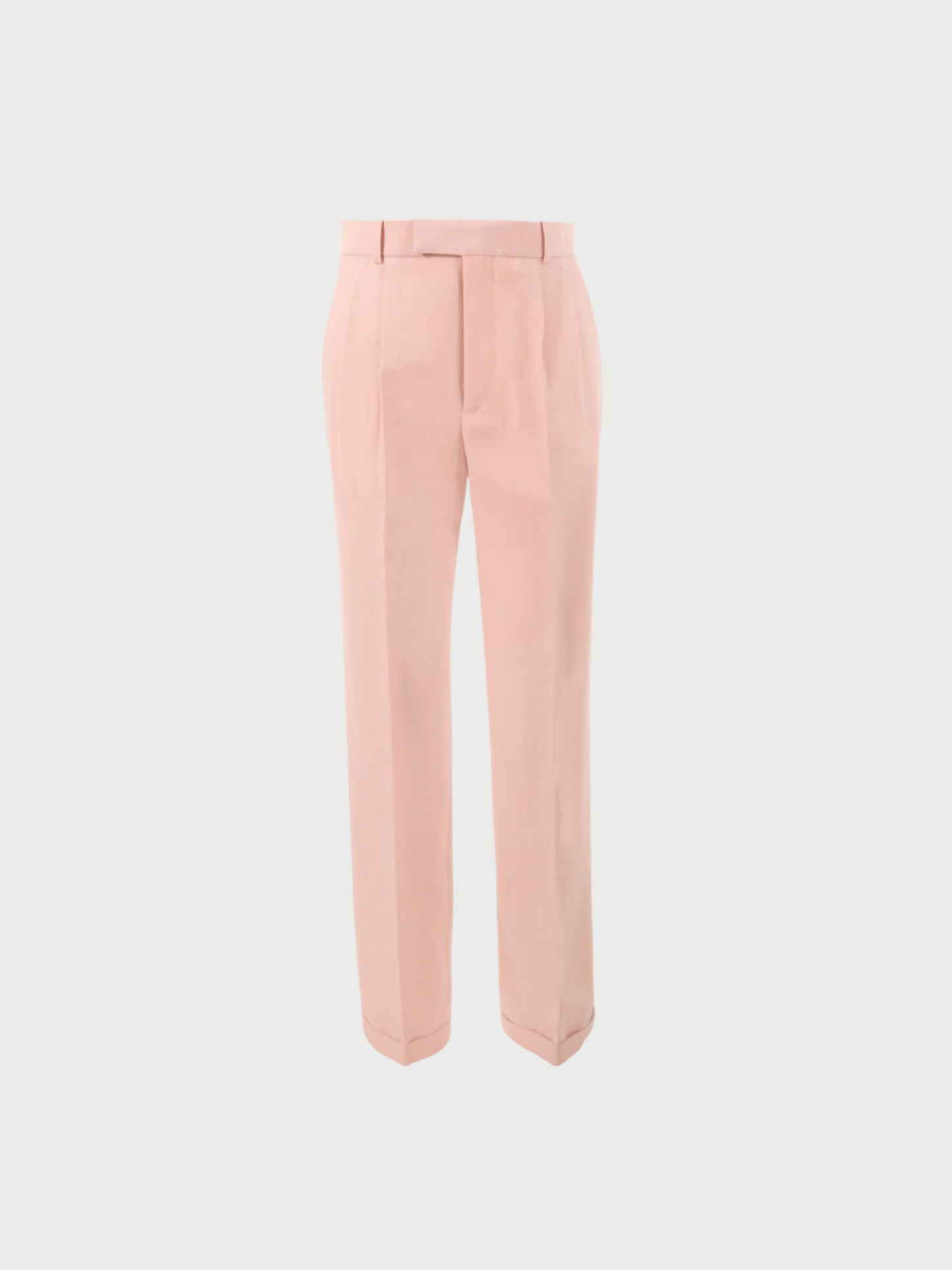 Celine by Phoebe Philo SS 2018 Light Pink Wool Trousers
