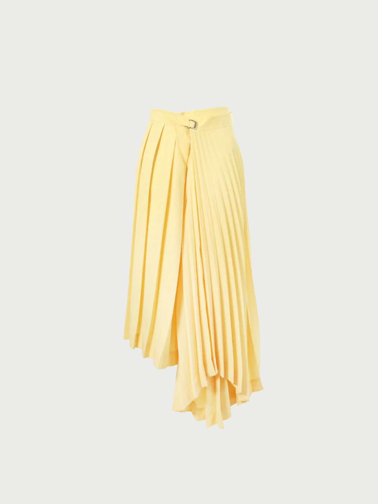 Celine By Phoebe Philo SS 2018 Yellow Polyester Skirt