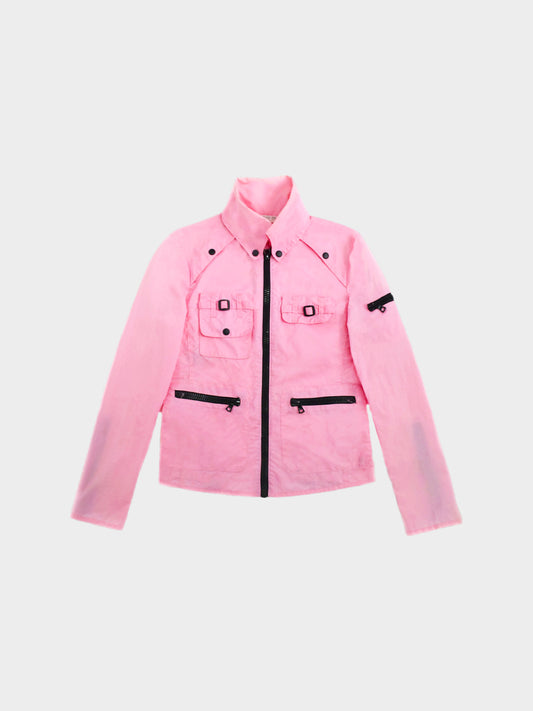 Miu Miu SS 1999 Pink Polyester Jacket