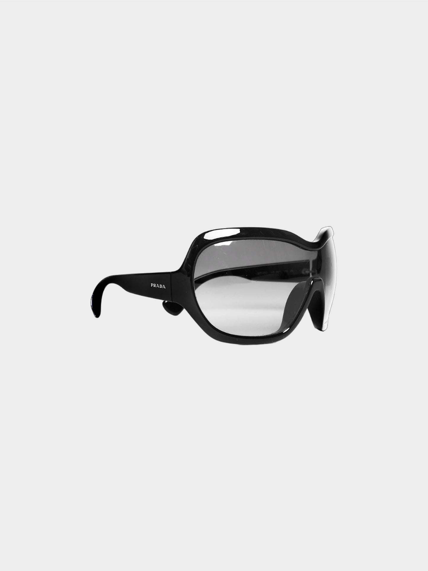 Prada FW 2011 Black Oversized Glasses