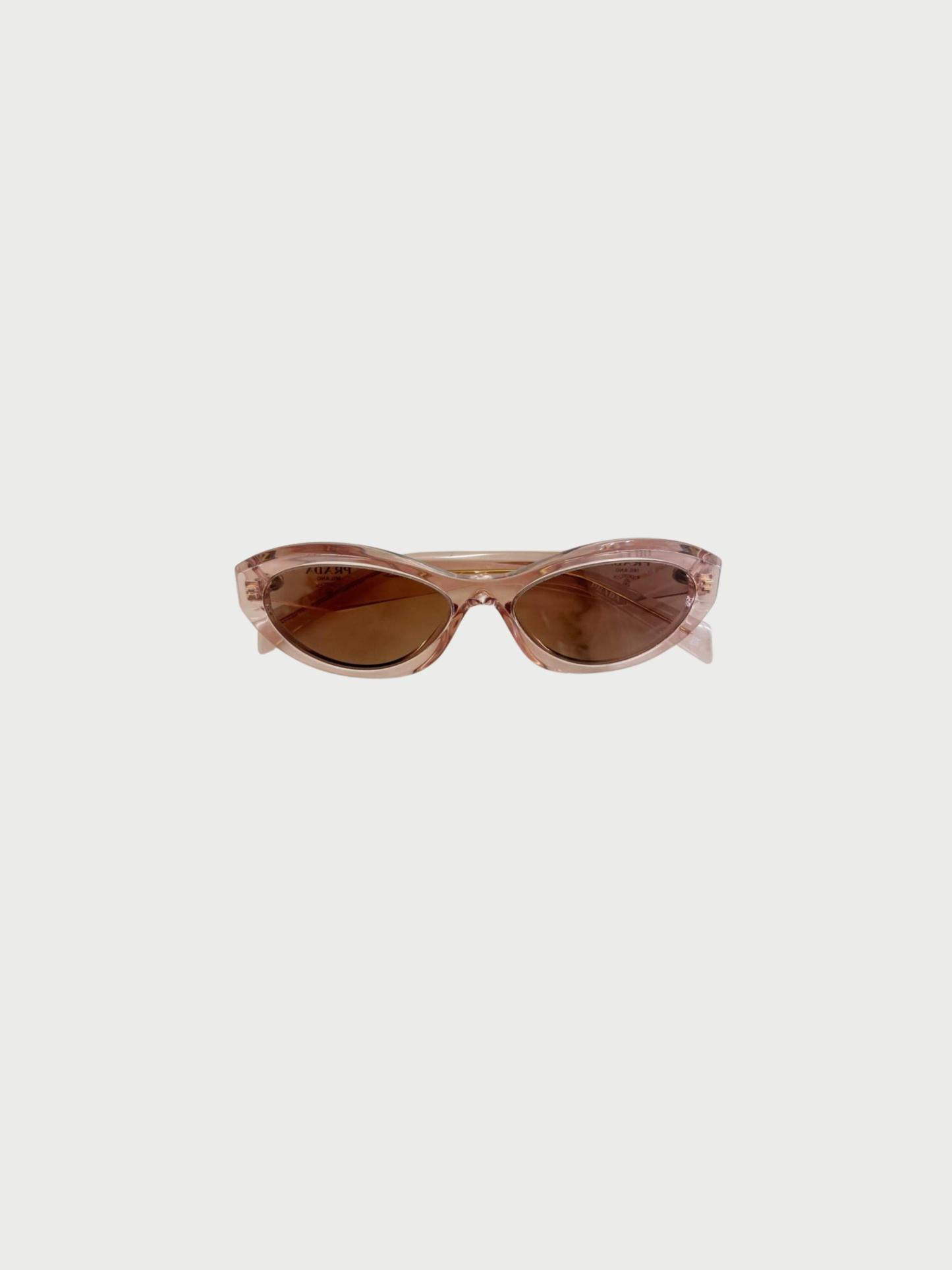 Prada 2020s Pink Acetate SPR 26Z Sunglasses