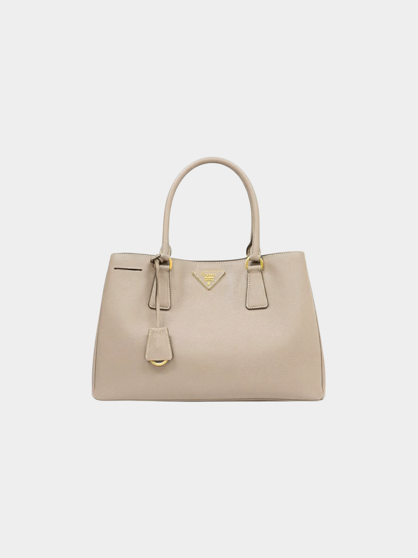 Prada 2010s Grey Galleria Saffiano Handbag