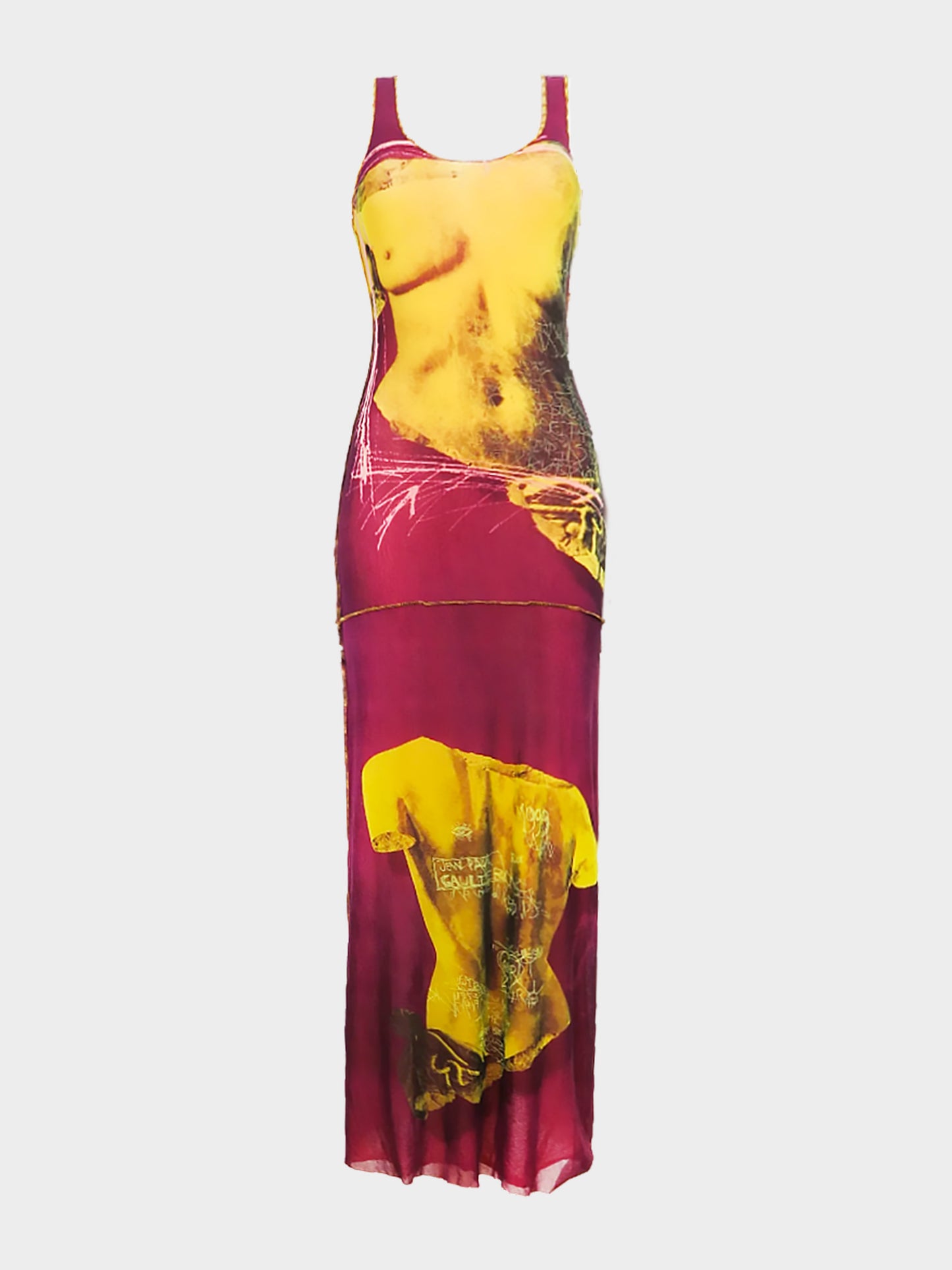 Jean Paul Gaultier SS 1999 Venus De Milo Mesh Dress