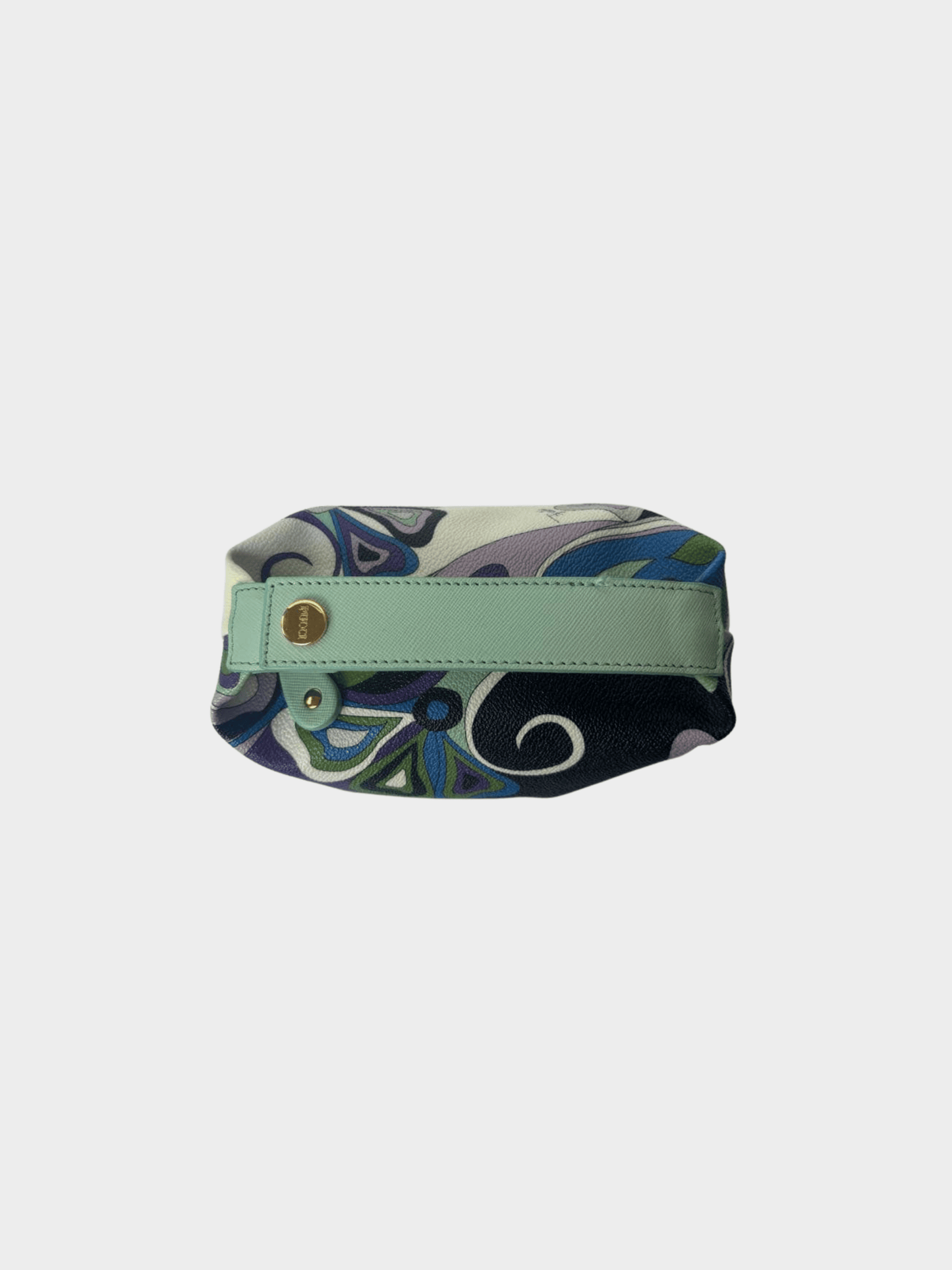 Emilio Pucci 2000s Printed Leather Mini Bag