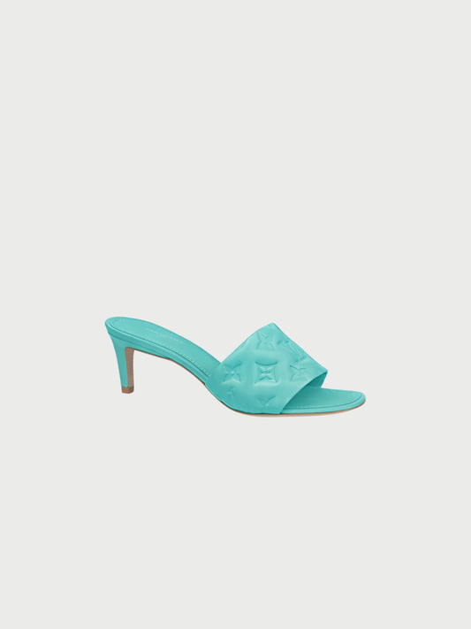 Louis Vuitton 2020s Light Blue Monogram Revival Sandals