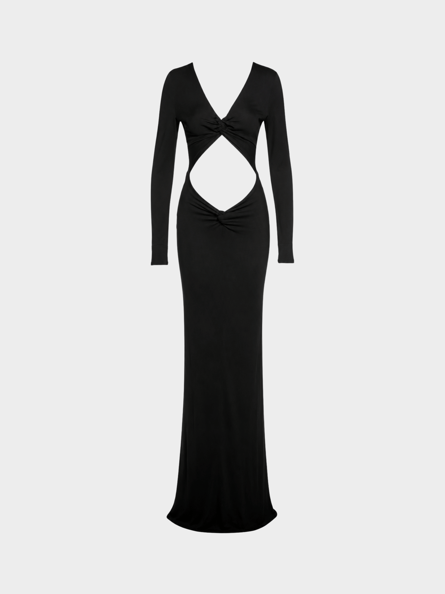 Gucci by Tom Ford FW 2002 Black Cut-Out Dress