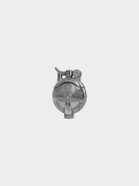 Vivienne Westwood 1990s Rare Silver Westwood Orb Oil Lighter