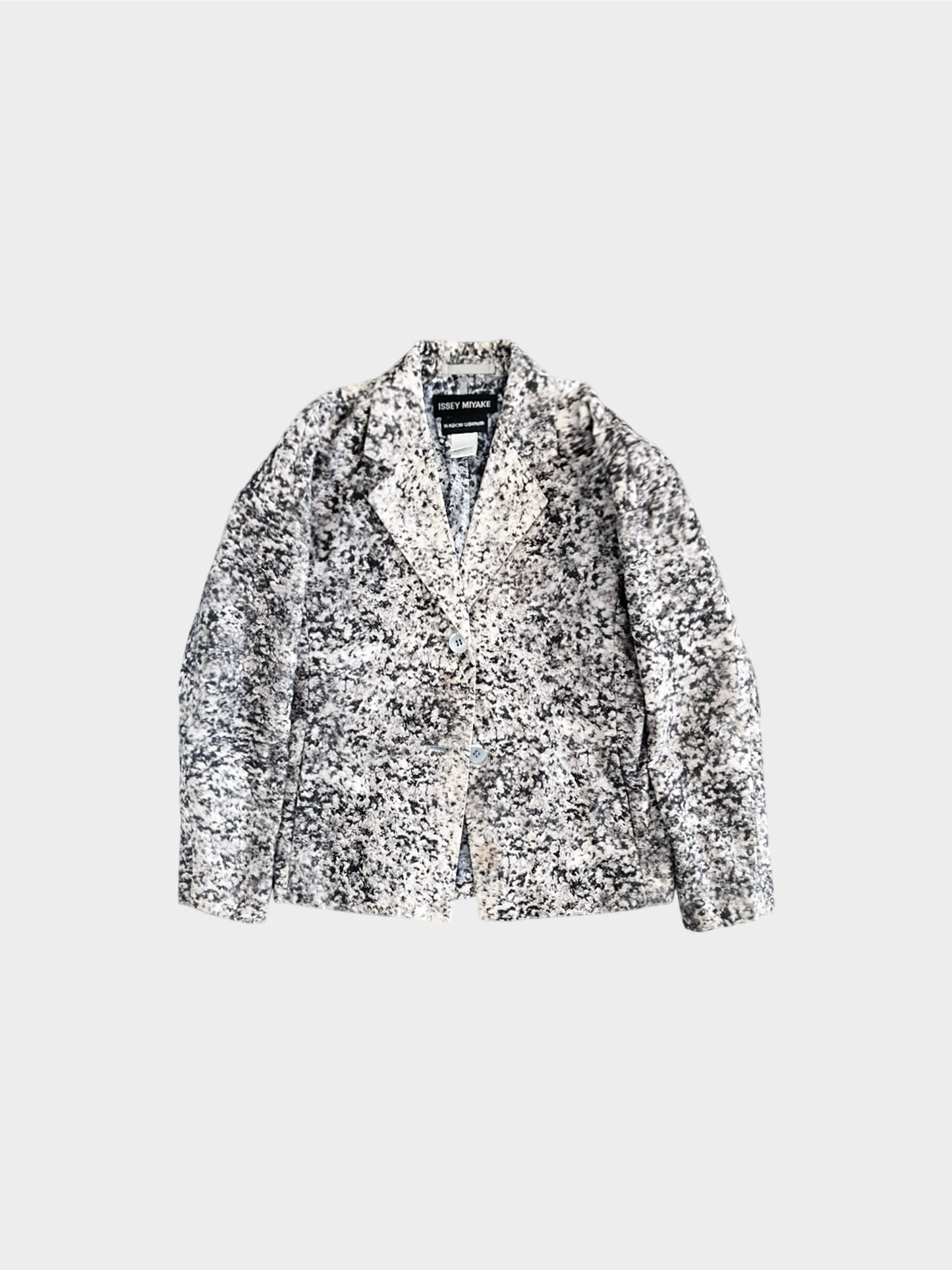 Issey Miyake 2000s Textured Soft Cotton Blazer