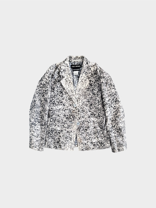 Issey Miyake 2000s Textured Soft Cotton Blazer