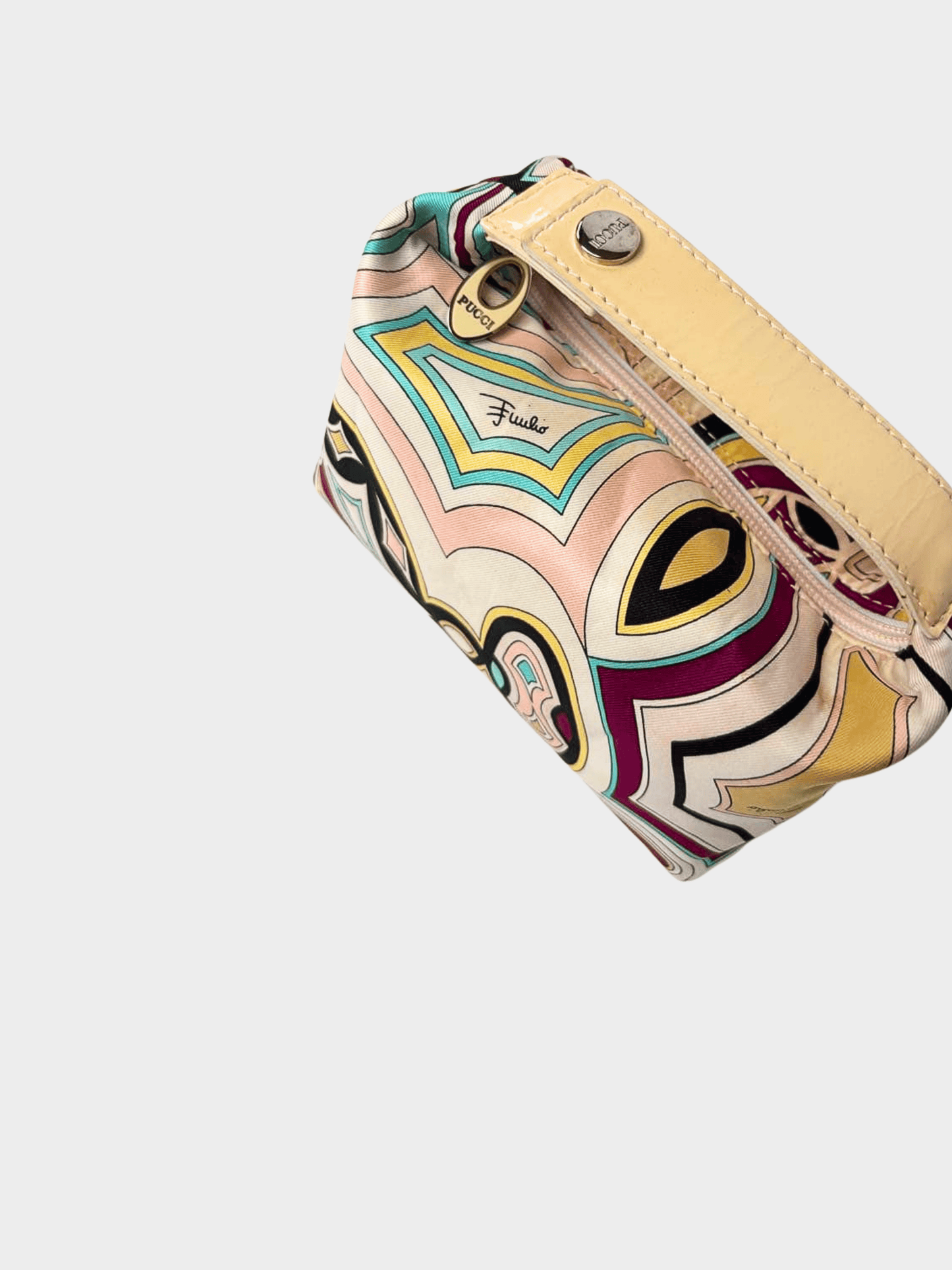 Emilio Pucci 2000s Printed Nylon Mini Bag