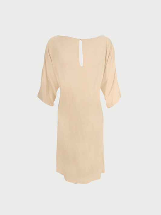 Maison Martin Margiela FW 2009 Beige Silk Dress