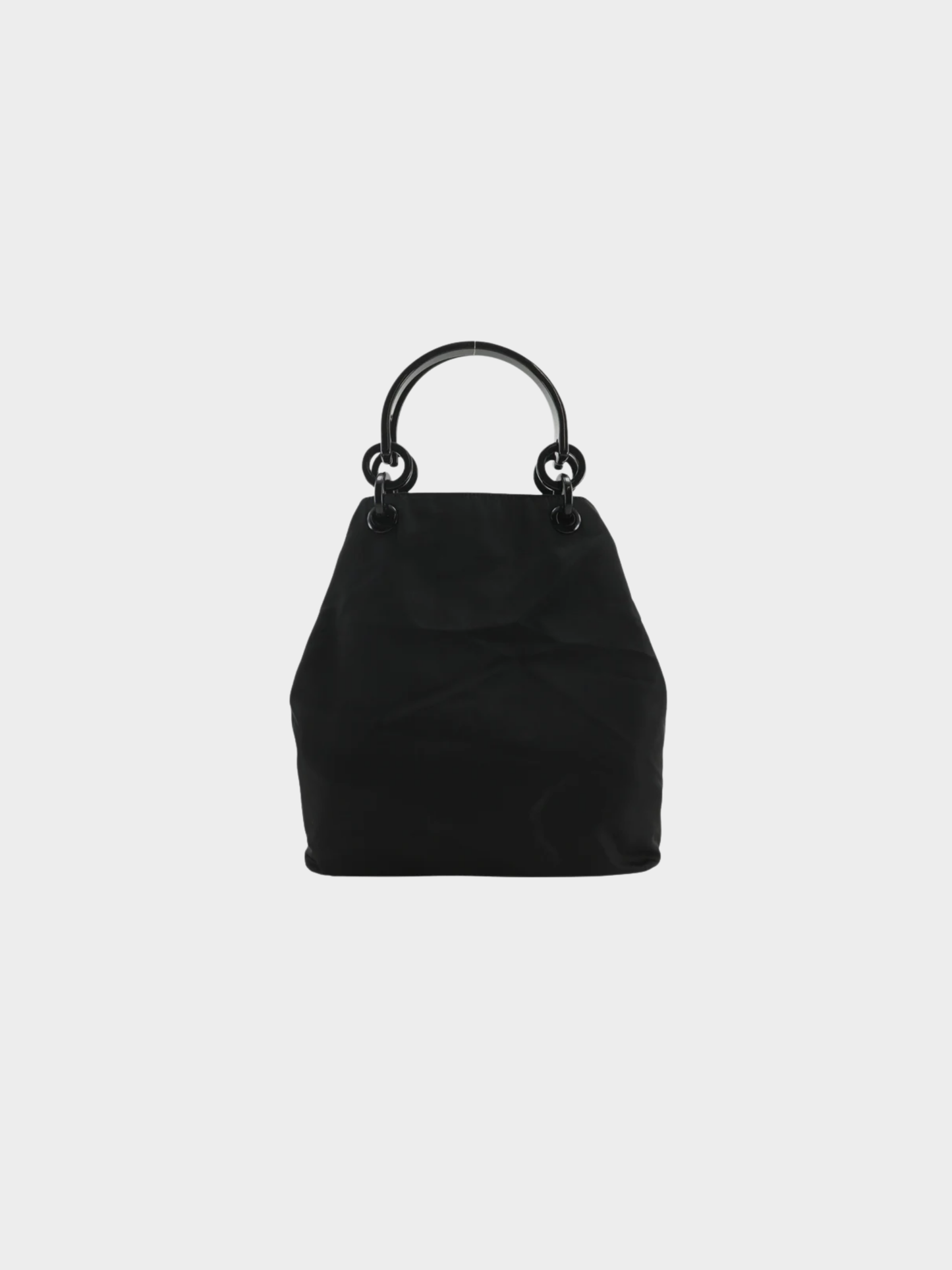 Prada 2000s Black Nylon Handbag