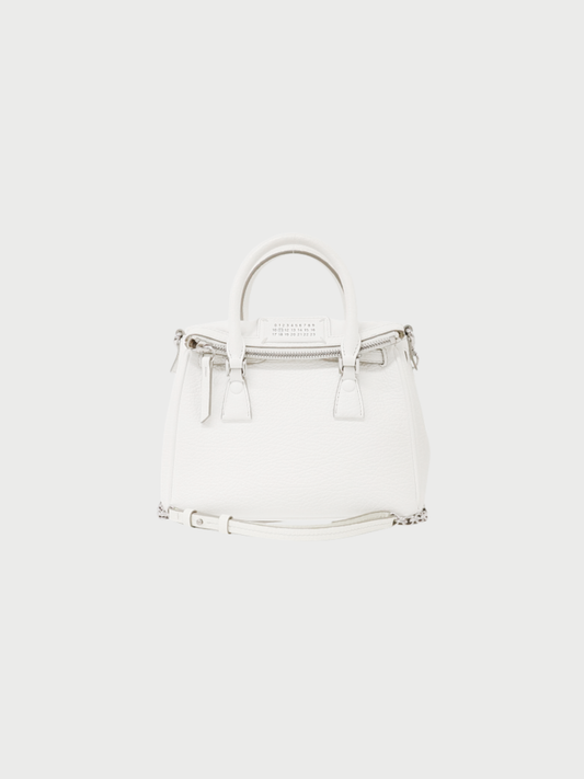 Maison Margiela SS 2016 White Leather 5AC Bag